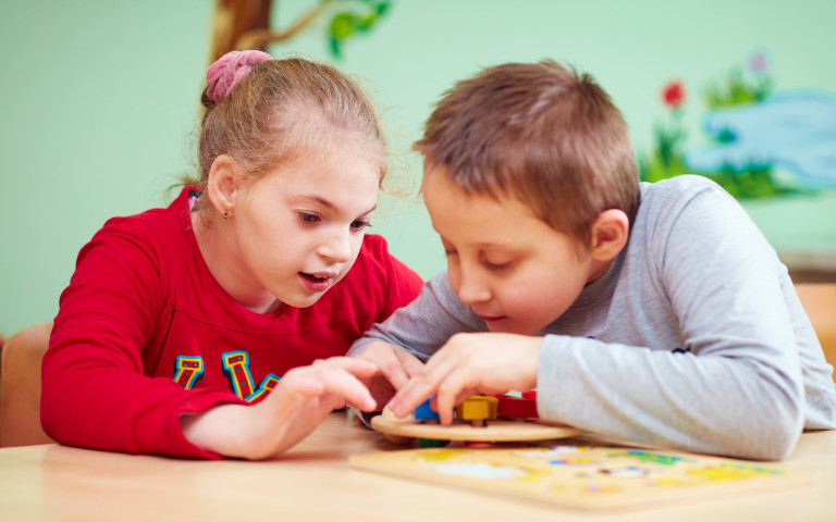 kinderen met handicap