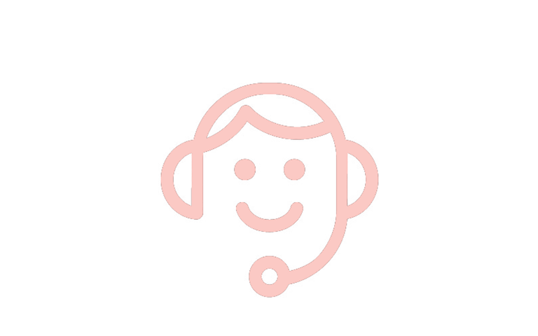 ML icone contact rose