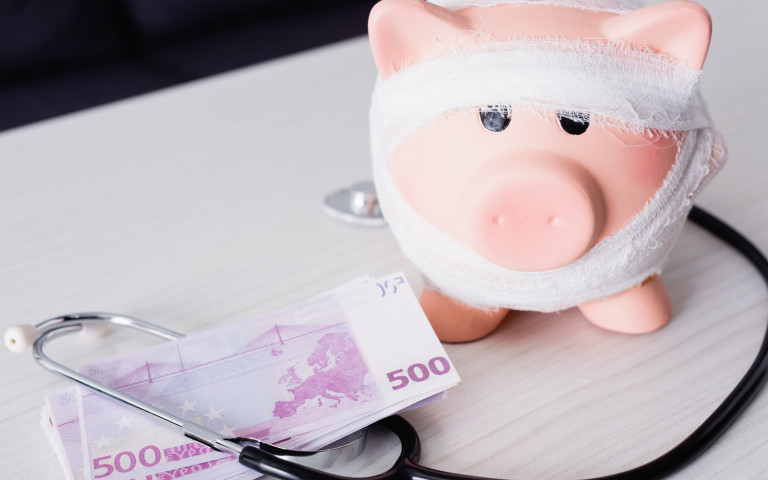 économie de fonds de maladie