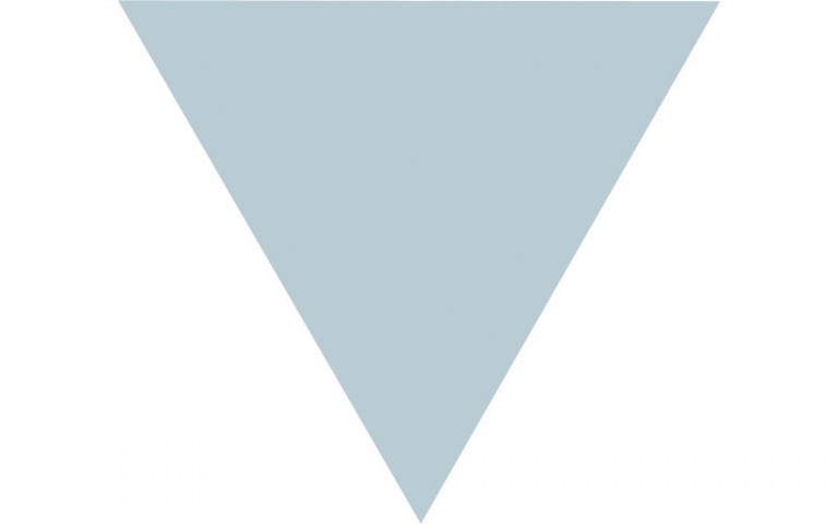 Driehoek blauw