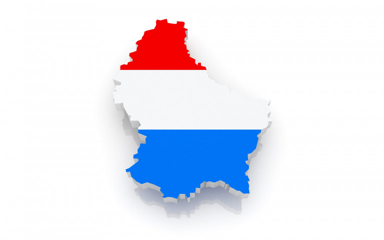 Carte du Luxembourg