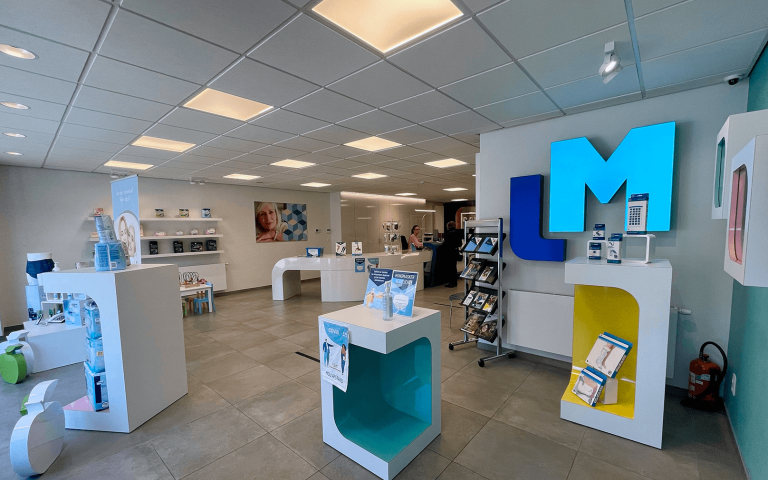 LM Zorgshop Dendermonde balie