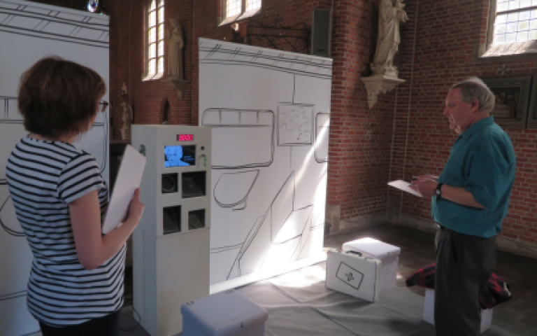 Deelnemers van de trein van edgard