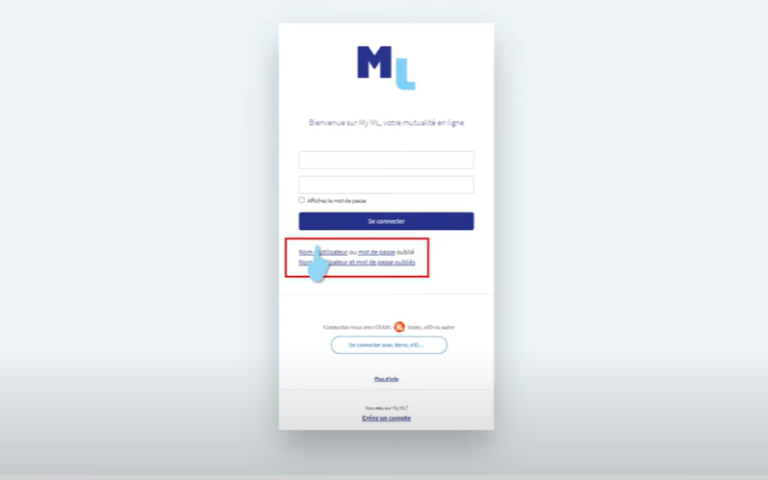 Données de connexion