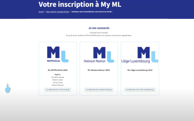 Etape 2 - Choisir région