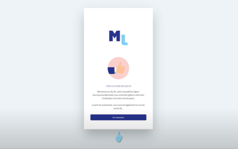 Etape 5 - confirmation compté activé