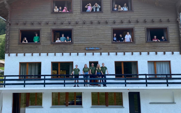 Enfants auchalet de Grimentz