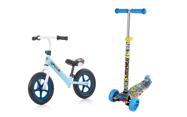 Gratis step of loopfiets voor elke aangesloten tweejarige. LM Oost-Vlaanderen