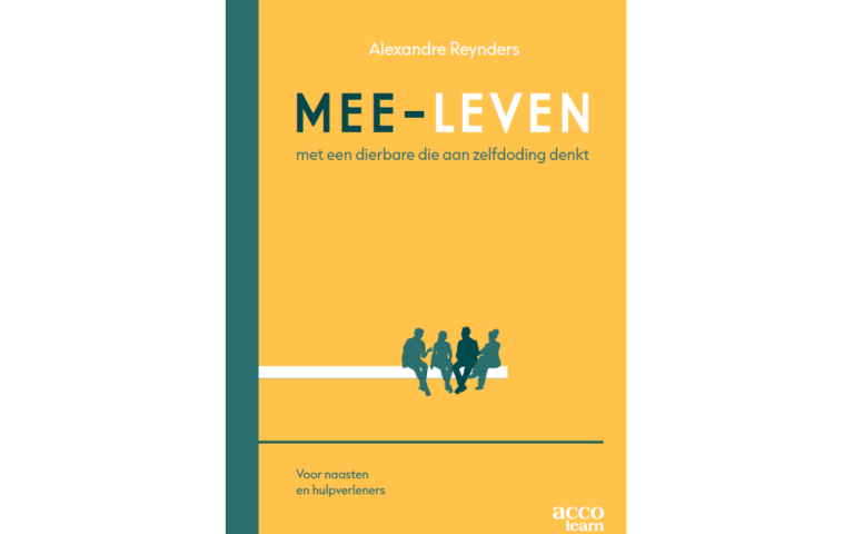 Cover boek "mee-leven met een dierbare die aan zelfdoding denkt"