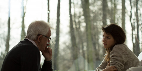 Vrouw bij psycholoog