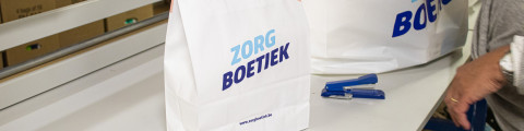 Webshop Zorgboetiek pakketje online