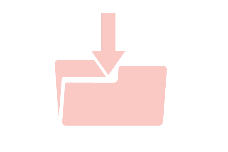 LM icoon download roze