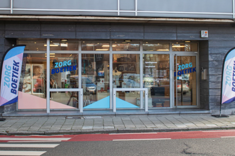 Gevel Zorgboetiek Aalst.