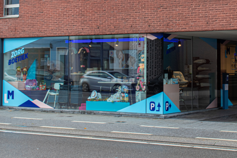 Gevel Zorgboetiek Hasselt.