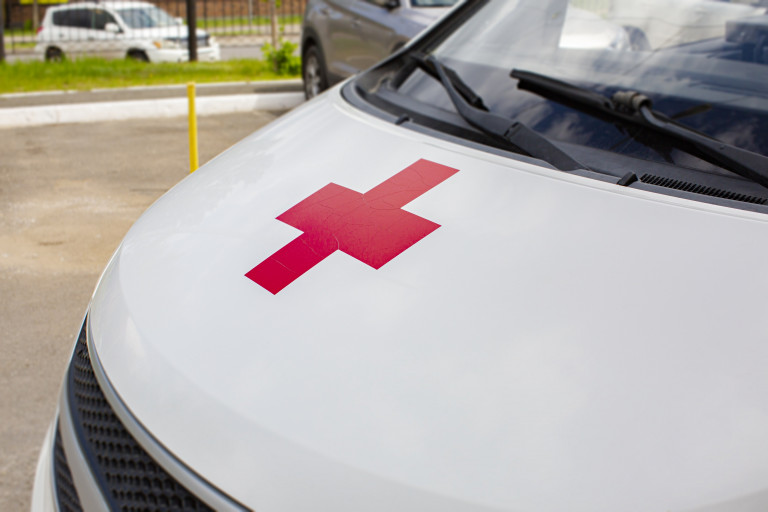 Véhicule Croix-Rouge