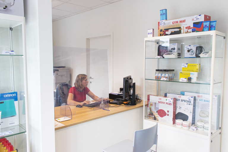 Kantoor met afhaalpunt Zorgboetiek