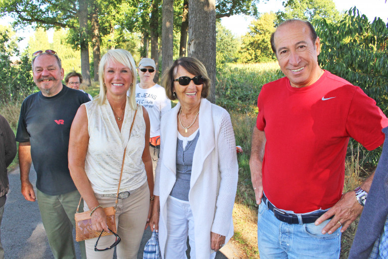 Aantal senioren op uitstap
