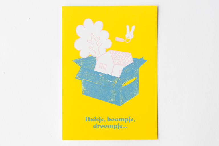 Postkaarten LM Oost-Vlaanderen nieuw - "Huisje, boompje, droompje...."