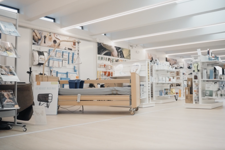 Binnenkant LM Zorgshop Hamme