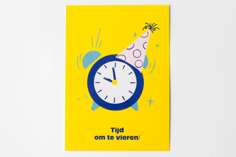 Postkaarten LM Oost-Vlaanderen nieuw - "Tijd om te vieren!"