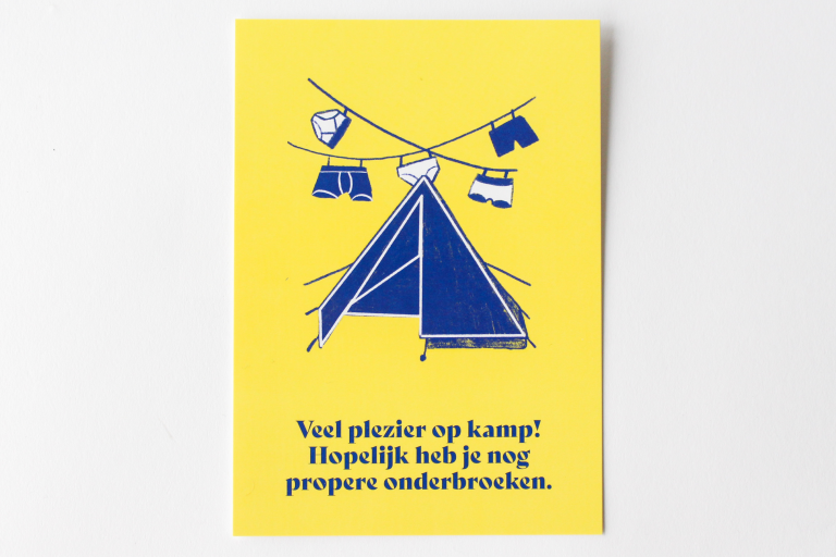 Postkaarten LM Oost-Vlaanderen nieuw - "Veel plezier op kamp!"