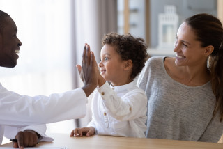 Maman papa et garçon