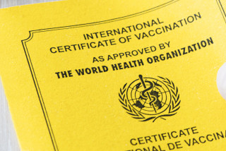 Reisvaccinaties gele boekje banner