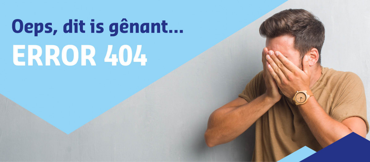 Error-404 jonge man