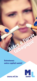 Couverture borchure ML aides à l'arrêt tabagique