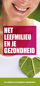 Cover brochure Leefmilieu en gezondheid