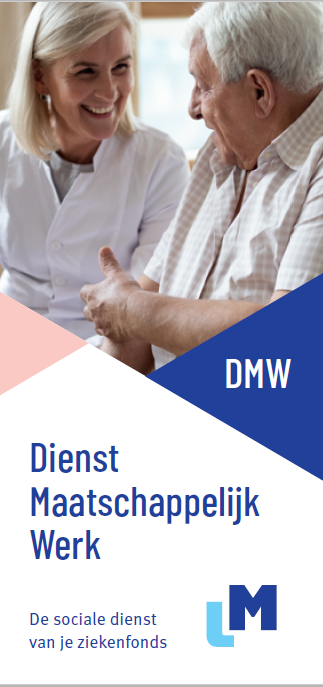 Cover folder Dienst Maatschappelijk Werk LM Oost-Vlaanderen