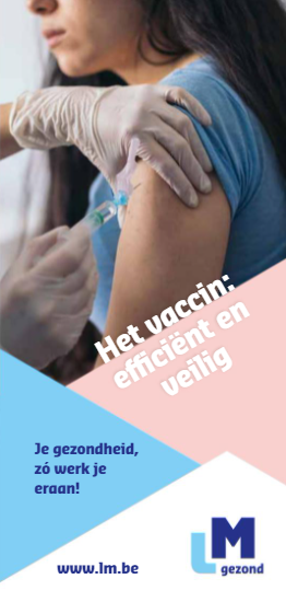 Cover brochure vaccinatie