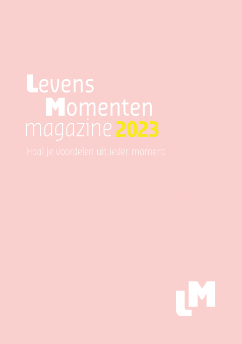 Cover LevensMomentenmagazine 2023