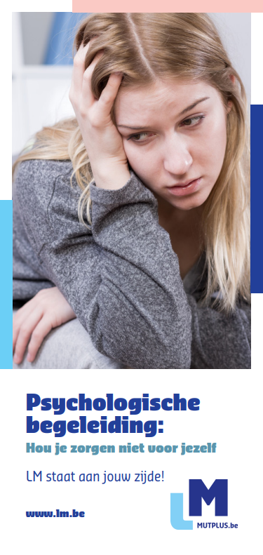 Brochure 'Hou je zorgen niet voor jezelf'