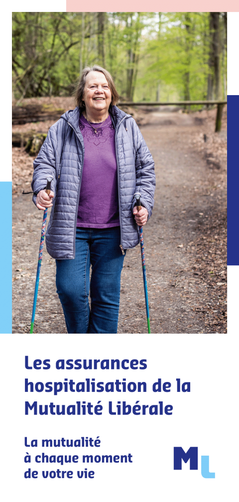 Couverture dépliant assurances d'hospitalisation